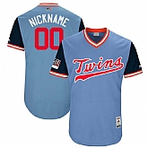 Customized Men's Twins Light Blue 2018 Players Weekend Stitched Jersey,baseball caps,new era cap wholesale,wholesale hats